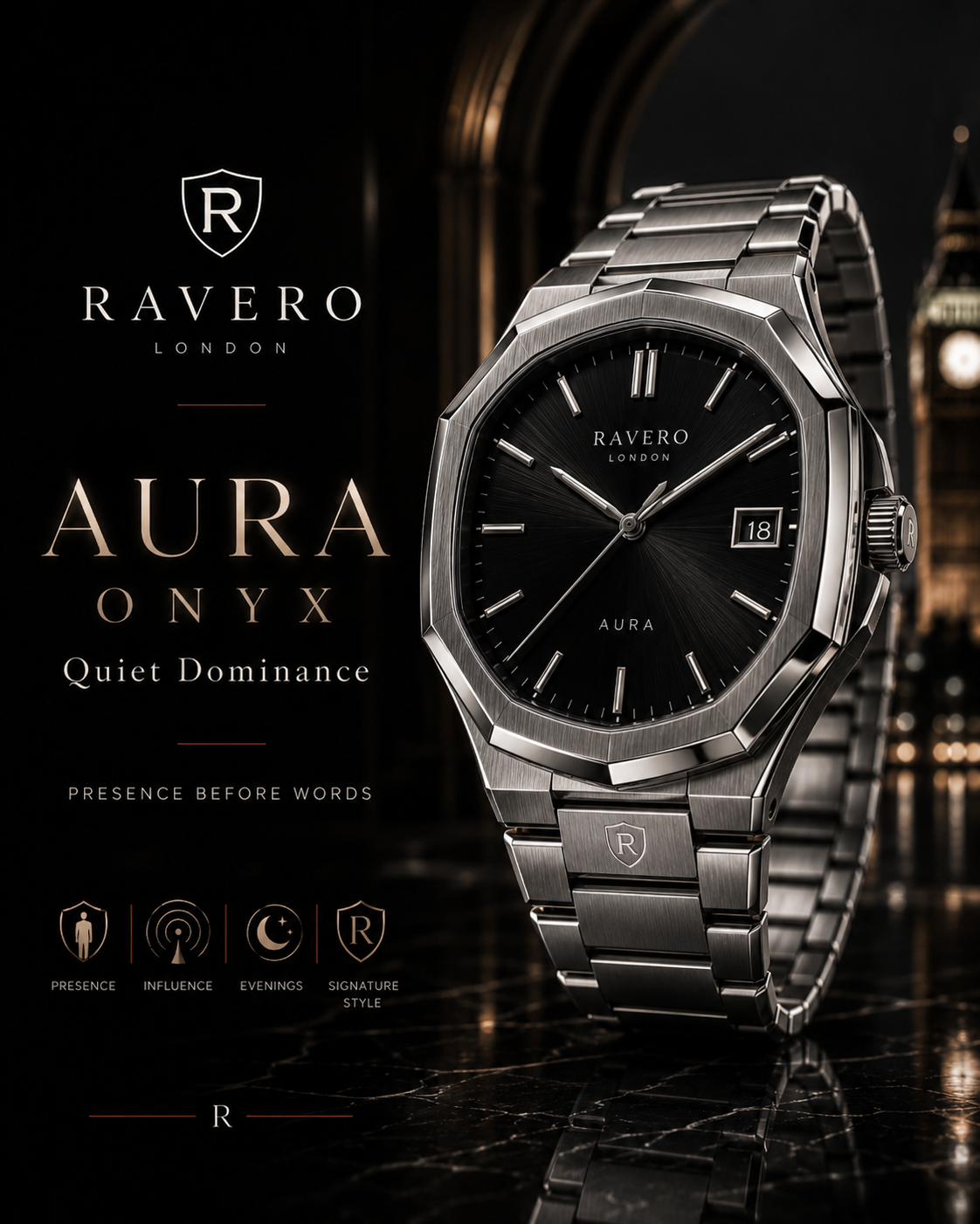 RAVERO AURA collection watch